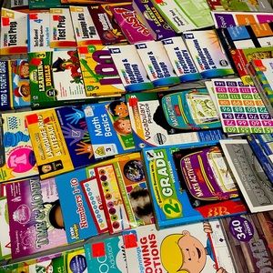 New Educational workbooks PreK- 6th grade great for homeschool, tutor, daycare